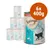 Feringa Game & Goose with parsnips & rose hips, ADULT, confezione 6x400g di cibo umido per gatti, testo in inglese sulla lattina visibile.