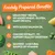 Freshly prepared benefits: grain free recipe, no added wheat, gluten, dairy or soya; with added salmon oil; chicory extract for healthy digestion; seaweed as a natural vitamin source.