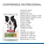 Hill's Science Plan Senior Vitality pollo para perros. Contenido nutricional: proteínas 19,5 %, grasas 12,7 %, fibra 1,6 %, omega-3 0,8 %, omega-6 3,6 %, vitaminas A, D3, E, C y betacaroteno.