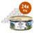 24 lattine da 85 g di Ziwi Peak NZ Beef Recipe per gatto, etichetta con scritta '92% meat, organs and NZ green mussels', immagine di paesaggio e mucche. 24 lattine da 85 g di Ziwi Peak NZ Beef Recipe per gatto, etichetta con scritta '92% meat, organs and NZ green mussels', immagine di paesaggio e mucche.