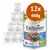 12 lattine da 400 g di Exclusion Mediterraneo Monoprotein Formula, tonno, per tutte le razze. Testo visibile: Animal Mono Protein Formula, Noble Grain, No Corn Wheat Soy Added. 12 lattine da 400 g di Exclusion Mediterraneo Monoprotein Formula, tonno, per tutte le razze. Testo visibile: Animal Mono Protein Formula, Noble Grain, No Corn Wheat Soy Added.