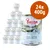 24 lattine Purizon Chicken Fillet with Salmon per gatti adulti, 400 g ciascuna. Testo visibile: 45% chicken fillet. 24 lattine Purizon Chicken Fillet with Salmon per gatti adulti, 400 g ciascuna. Testo visibile: 45% chicken fillet.