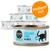 Cosma Nature kattenvoer in blik: Skipjack Tuna, Chicken Fillet, Pacific Tuna, Chicken with Chicken Ham, Chicken and Tuna. Oranje cirkel met tekst: Probeer nu! Cosma Nature kattenvoer in blik: Skipjack Tuna, Chicken Fillet, Pacific Tuna, Chicken with Chicken Ham, Chicken and Tuna. Oranje cirkel met tekst: Probeer nu!