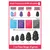 Tabella comparativa giocattoli KONG: Puppy (blu/rosa), Senior (viola), Classic (rosso), Extreme (nero). Taglie S fino a 9 kg, M 7–16 kg, L 13–30 kg, XL 27–41 kg, XXL oltre 38 kg.