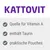 KATTOVIT. Quelle für Vitamin A, enthält Taurin, praktische Pouches (texte en allemand).
