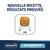Nouvelle recette, résultats prouvés. Croquette Advance Veterinary Diets Gastroenteric Mini <10 kg, taille environ 1 cm.