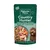 Country Hunter single animal protein duck with superfoods, with natural ingredients, no grain, hypoallergenic. Image shows food mix and a dog.