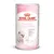 Boîte Royal Canin Babycat Milk Lait pour chatons 0–2 mois, substitut de lait, poids net 300 g, image d’un chaton blanc sur l’emballage. Texte en anglais et français visible.