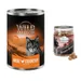 Wild Freedom Kombi-Paket: 24 x 400 g Adult Nassfutter + 3 x 45 g RAW - Sterilised: Mixpaket 3 (Huhn pur, Seelachs, Kaninchen, Ente) + Hühnerherzen