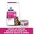 Hill's Prescription Diet Gastrointestinal Biome per gatti, confezione secca e umida. Testo: Prova le nostre deliziose varietà in formato secco e umido.