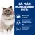 Så här fungerar det: Effektiva nivåer av L-karnitin, optimal blandning av lösliga och olösliga fibrer, kliniskt bevisade antioxidanter. Bild på katt till vänster.