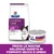 Hill's Prescription Diet Thyroid Care y/d per gatti, confezione secca e lattina umida. Testo: Prova le nostre deliziose varietà in formato secco e umido.