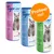 Tigerino Refresher Cat Litter Refresher, drie varianten: baby powder, fresh cotton, spring meadow. Tekst op oranje cirkel: Probeer nu! Tigerino Refresher Cat Litter Refresher, drie varianten: baby powder, fresh cotton, spring meadow. Tekst op oranje cirkel: Probeer nu!