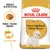 Συσκευασία Royal Canin Adult West Highland White Terrier. Ορατό κροκέτα, αγγλικό κείμενο: Breed Nutrition, Tailor-made Kibble, Coat health.