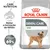 Royal Canin Dental Care Mini. Reduz a formação de tártaro. Resultados comprovados: reduz a formação de tártaro em 69%. Imagem de um cão pequeno na embalagem. Royal Canin Dental Care Mini. Reduz a formação de tártaro. Resultados comprovados: reduz a formação de tártaro em 69%. Imagem de um cão pequeno na embalagem.