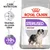 Sachet Royal Canin Sterilised Medium, texte visible : maintien du poids idéal, résultats prouvés -10 % de calories, Care Nutrition, illustration d’un chien de taille moyenne. Sachet Royal Canin Sterilised Medium, texte visible : maintien du poids idéal, résultats prouvés -10 % de calories, Care Nutrition, illustration d’un chien de taille moyenne.