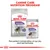 Royal Canin Sterilised dry and wet food shown with text: 'Canine Care Nutrition Program' and 'The perfect combination of our dry and wet formulas'.