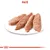 Cuatro porciones de paté sobre un plato blanco. Texto visible: PATÉ en la parte superior.