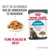 Royal Canin Urinary kattenvoer, helpt de gezondheid van de urinewegen te behouden, fijne plakjes in gelei. Verpakking en product zichtbaar met kat en tekst in het Engels en Nederlands.
