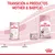 Transición a productos Mother & Babycat Royal Canin: leche para gatitos desde nacimiento, comida húmeda y seca Mother & Babycat desde el destete. Texto visible: NACIMIENTO, DESTETE.