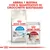 ROYAL CANIN Home Life Indoor Appetite Control crocchette e ROYAL CANIN Instinctive bustina 85 g per gatti. Testo: Abbina 1 bustina con il quantitativo di crocchette quotidiano.
