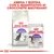 ROYAL CANIN Regular Sterilised 37 crocchette e Sterilised bustina 85 g per gatti. Testo: Abbina 1 bustina con il quantitativo di crocchette quotidiano.