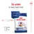 Product image showing zip system feature to keep food fresh, with easy open and zip system highlighted on a 3 kg bag. Text: Zip system to keep food fresh.