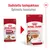 Royal Canin Medium Ageing 10+ koiran märkäruoan uudistettu pakkaus, optimoitu koostumus, 140 g. Näytetään vanha ja uusi pakkaus vierekkäin.