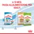 A 10 mesi, passa all’alimentazione per adulti. Royal Canin Puppy X-Small da 2 a 10 mesi, poi Royal Canin Adult Chihuahua e X-Small Adult. Indicazioni: 2 mesi, 10 mesi.