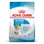 Royal Canin Starter Mother & Babydog Mini 1–2 months, peso adulto até 10 kg. Texto visível: suporte à saúde da mãe e cachorro, sistema imunitário forte, croquete reidratável.