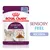 ROYAL CANIN SENSORY FEEL macskaeledel 85 g, kocsonya. Csomagoláson macska képe és eledel darabok láthatók. Felirat: SENSORY FEEL KOCSONYA.