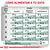 Tabla de alimentación para gatos según peso ideal (2–8 kg) y etapa: comienzo, después de 4 semanas, mantenimiento. Incluye cantidades en gramos y opción de mezcla con sobres de 85 g.