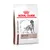 Sac de croquettes Royal Canin Veterinary pour chien, texte visible : HEPATIC. Illustration d’un chien sur l’emballage.