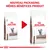 ROYAL CANIN GASTROINTESTINAL FIBRE RESPONSE pour chat, ancien et nouveau packaging montrés côte à côte avec texte : Nouveau packaging, mêmes bénéfices produit.