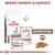 Royal Canin Gastrointestinal száraz és nedves táp, pépes állagban. Felirat: Nedves tápként is kapható, GASTROINTESTINAL, PÉPES.