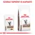 Royal Canin Gastrointestinal Fibre Response macskaeledel, nedves és száraz változat csomagolása. Felirat: SZÁRAZ TÁPKÉNT IS KAPHATÓ.