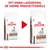 Nyt emballagedesign for Royal Canin Gastrointestinal High Fibre hundefoder vises ved siden af det gamle design. Tekst: NYT EMBALLAGEDESIGN, DE SAMME PRODUKTFORDELE.