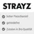 Strayz. Hoher Fleischanteil, getreidefrei, Zutaten in Bio-Qualität.