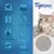 Tigerino Performance. Granule groșiere de argilă naturală, absorbție foarte ridicată, perfect pentru pisici cu păr lung, fără parfum, formează rapid bulgări, control eficient al mirosului.