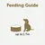 Feeding guide showing up to 1 tin recommended per serving.