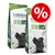 Două pungi Yarrah Vega Dog Food, bio-organic, proteine 21 %, grăsimi 13 %, etichetă vegan și simbol promoțional procent roșu. Text vizibil: BIO-ORGANIC SINCE 1992. Două pungi Yarrah Vega Dog Food, bio-organic, proteine 21 %, grăsimi 13 %, etichetă vegan și simbol promoțional procent roșu. Text vizibil: BIO-ORGANIC SINCE 1992.