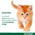 Texte : CHATON. Convient également aux plus jeunes à partir de 8 semaines d’âge. Marque Advantage en bas à droite.