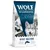 Bag labelled 'Wolf of Wilderness Elements Vast Oceans', single animal protein, with marine algae, 12kg.