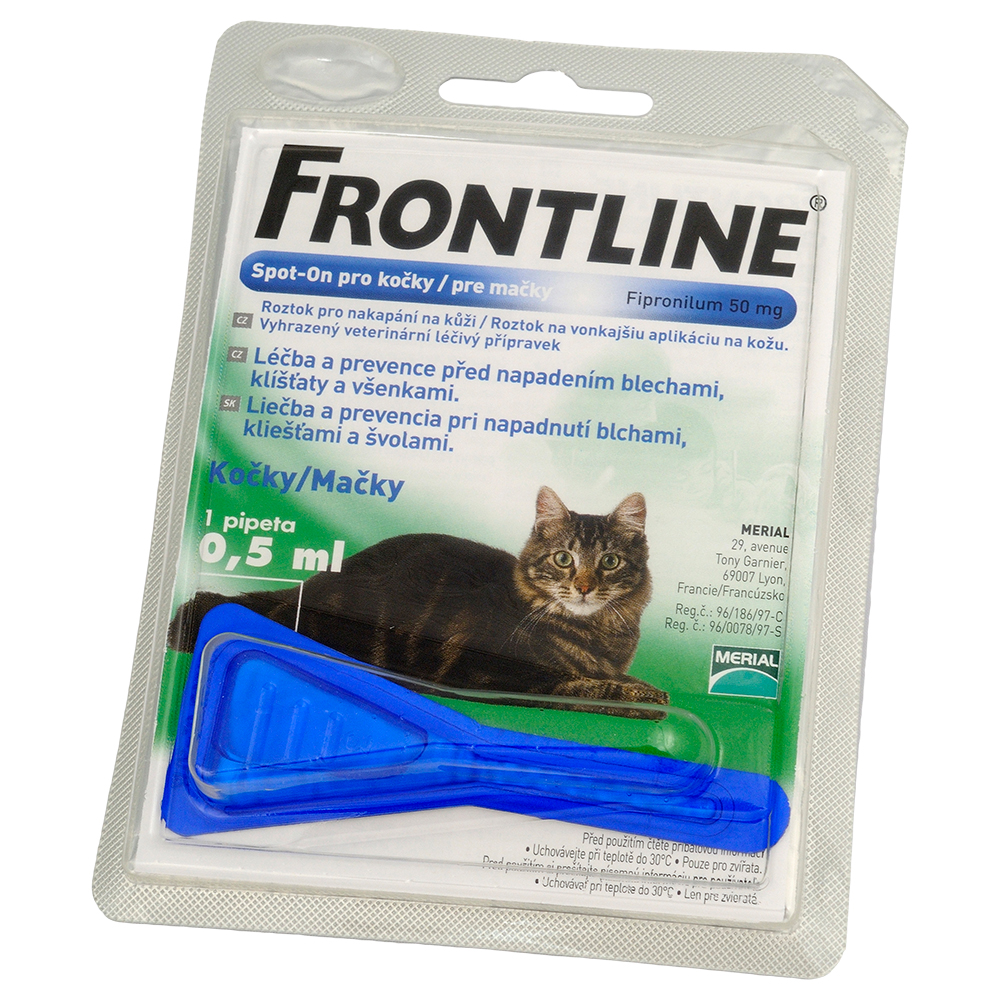 FRONTLINE SPOT ON pro kočky - 1 x 0,50 ml