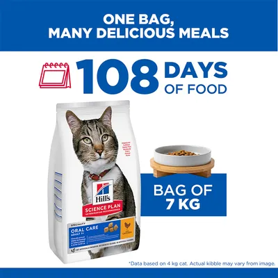 Hill's Science Plan Oral Care Adult 1+ Chicken