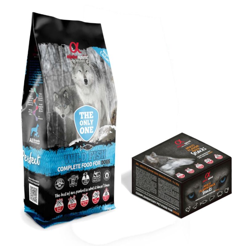 Alpha Spirit Ente Trockenfutter Für Hunde – Getreidefrei, Ohne Fleischmehl, 3 Kg