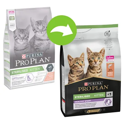 PURINA PRO PLAN Sterilised Kitten Healthy Start Somon