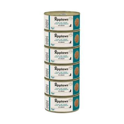 Lot économique Applaws Cat en sauce 48 x 70 g Lot économique Applaws Cat en sauce 48 x 70 g