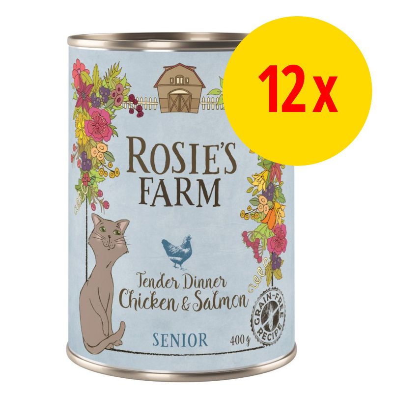 Sparpaket Rosie's Farm Senior 12 x 400 g