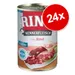 Pachet economic RINTI Kennerfleisch Junior 24 x 400 g / 24 x 800 g